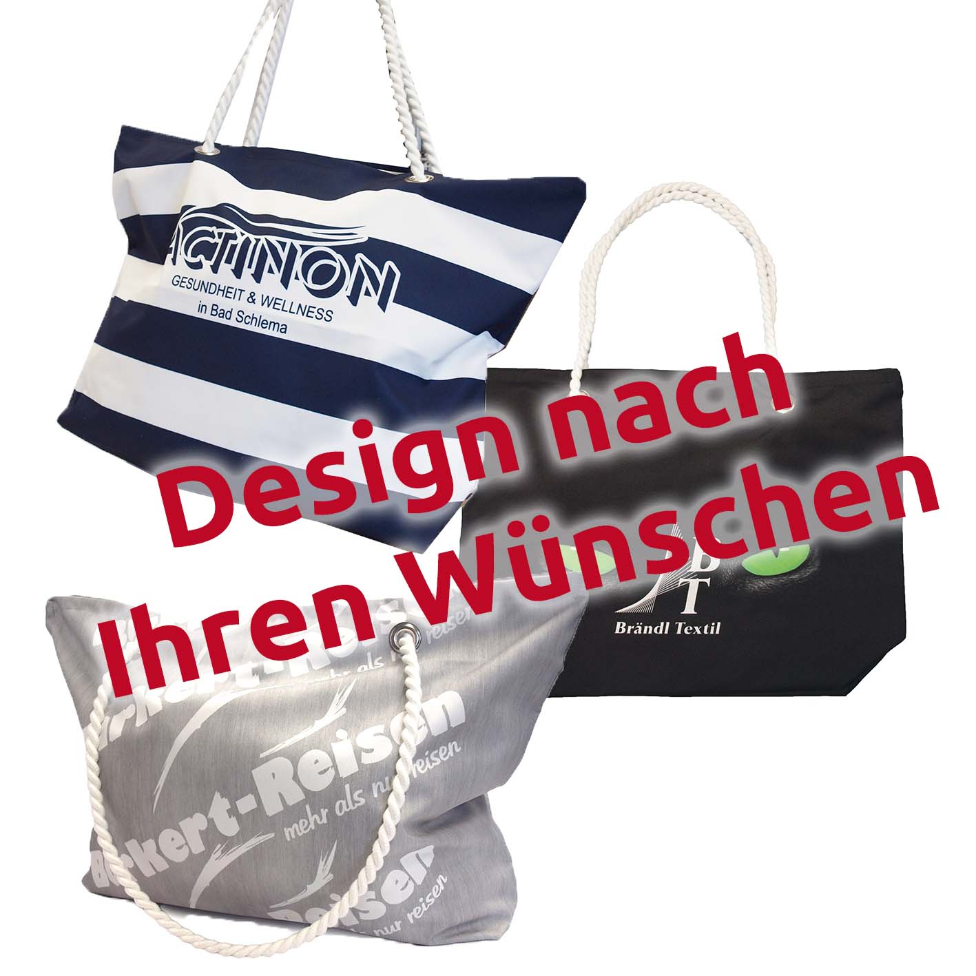 Strand- und Wellnesstasche nach Kundenwunsch