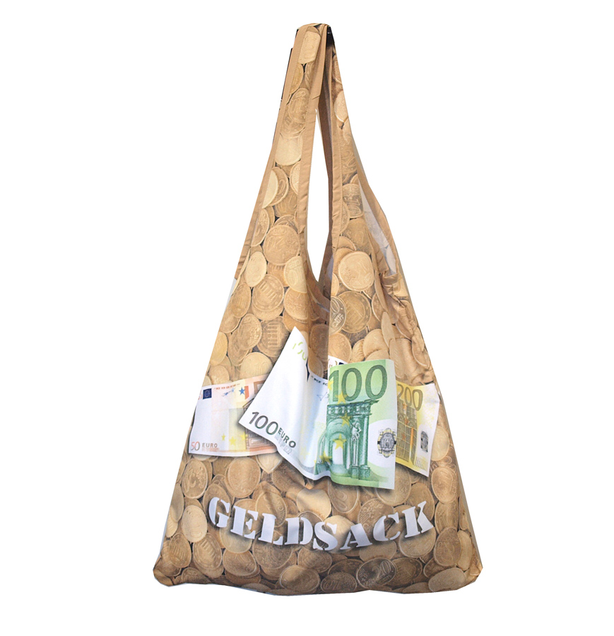 Einkaufsbeutel Geldsack Einkaufsbeutel Geldsack