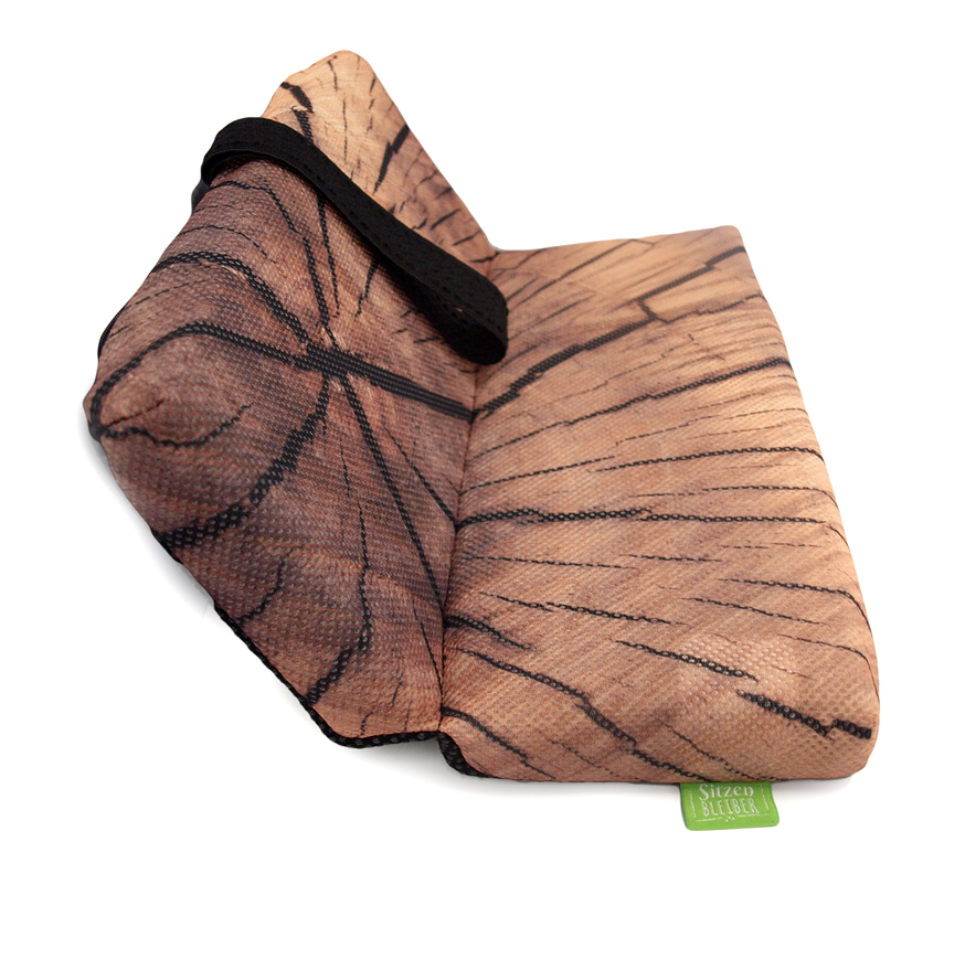 Klappkissen Holzscheibe Klappkissen Holzscheibe